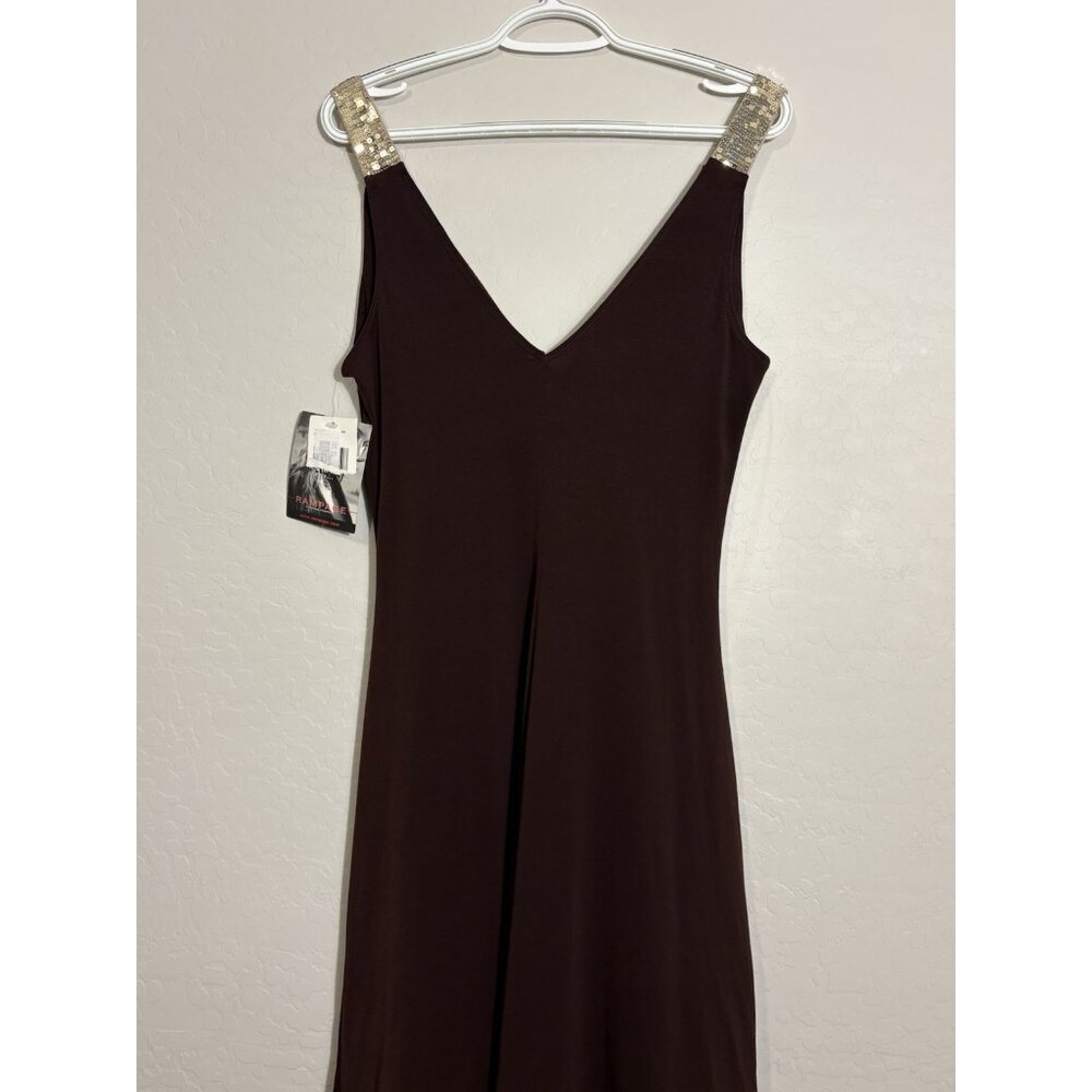 Rampage NWT Y2K Bodycon Coquette Bling Strap Dress size Large Vintage 2000’s. - Picture 10 of 12